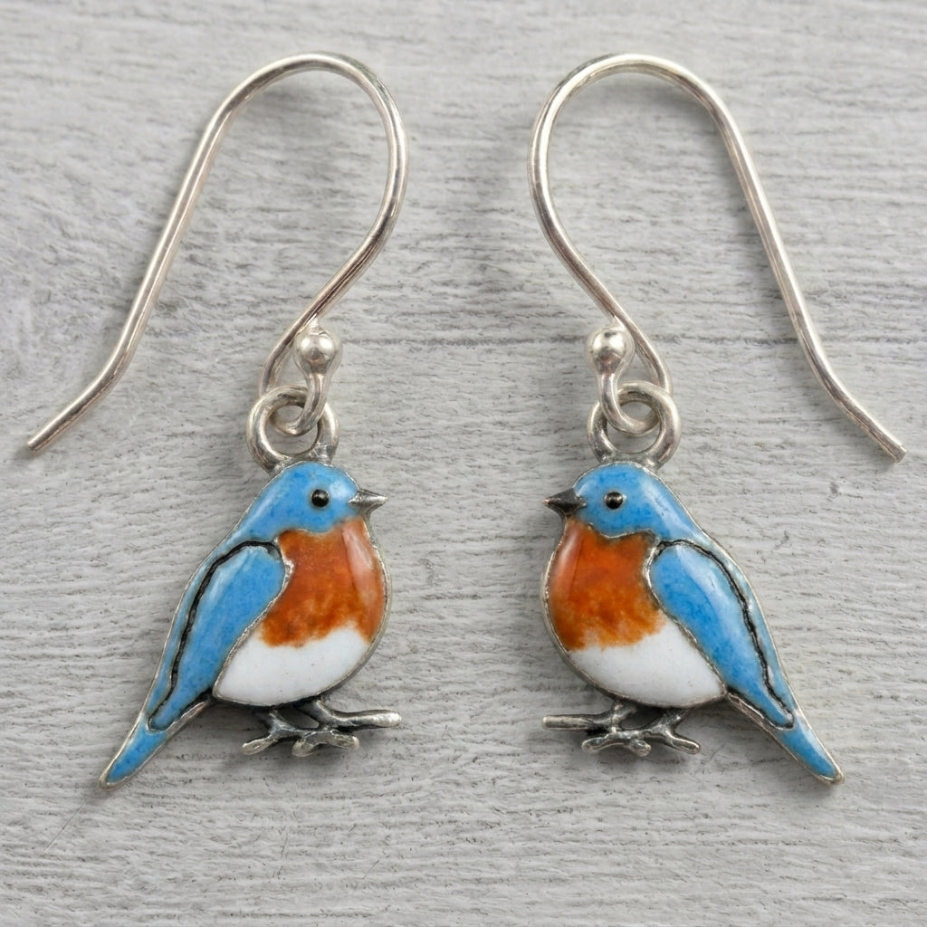 The Blue Bird - Earrings