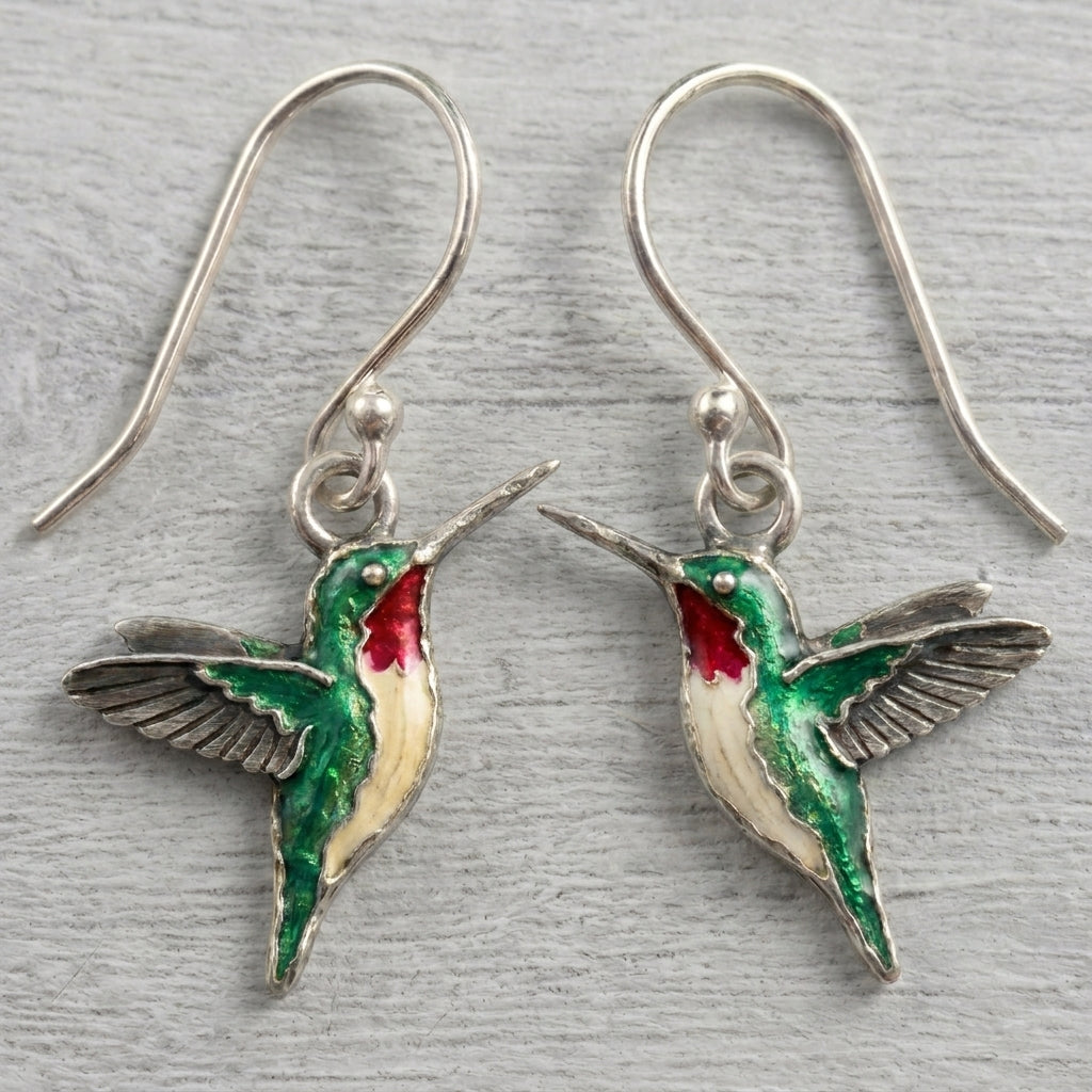 The Hummingbird - Earrings