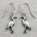 The Great White Egret - Earrings